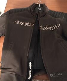 Giubbotto moto in pelle SEGURA