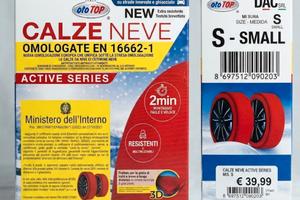 Calze da Neve Per Auto Taglia S