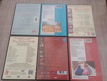 6 DVD artisti vari lirica