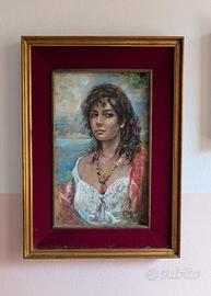 Ritratto Giovane Donna Gitana