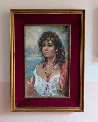 Ritratto Giovane Donna Gitana