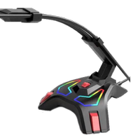 Microfono gaming Gammec luce RGB con USB cavo 1.5