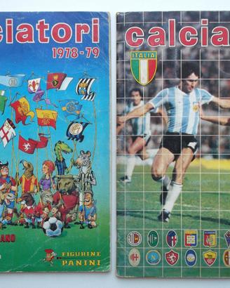 Album Calciatori PANINI 1978/79 e 1979/80