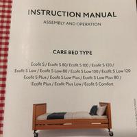 Letto elettrico con materasso decubito