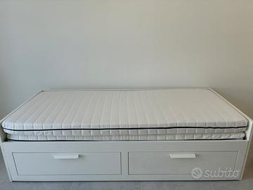 Brimnes Struttura Letto Divano + 2 materassi