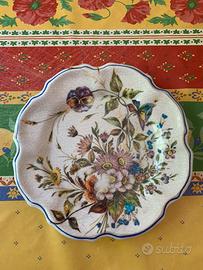 Piatto decorativo vintage in melamina