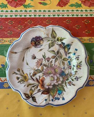 Piatto decorativo vintage in melamina