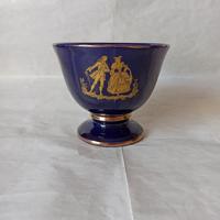 Coppa porta gioie in porcellana francese