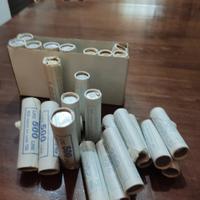 rotolini monete repubblica in fior di conio 