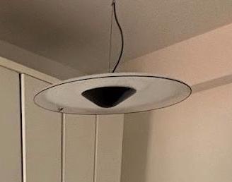 Lampadario anni '70 originale Itre Gabbiano