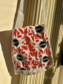 Borsa tracolla bianca Austin Mini