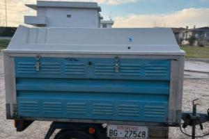 Carrello per trasporto cani