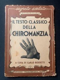 RACCOLTA LIBRI CHIROMANZIA E LA SCIENZA OCCULTA