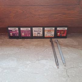 Lotto 5 Giochi e pennini Nintendo DS