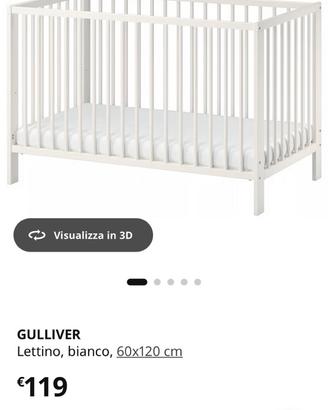 Lettino gulliver