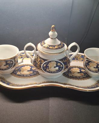 ✨ SET TÈ T. LIMOGES ORO 24K BELLE ÉPOQUE ✨