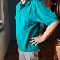 Polo NUOVE verde  taglia L e M