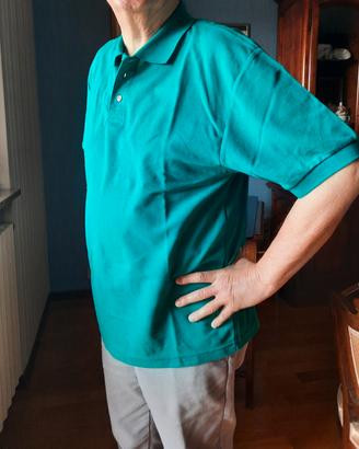 Polo NUOVE verde,  taglia   L   e   S