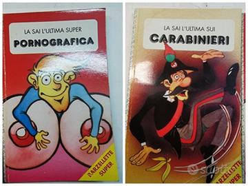 Lotto 2 Libretti Barzellette Vintage "La Sai L'Ult