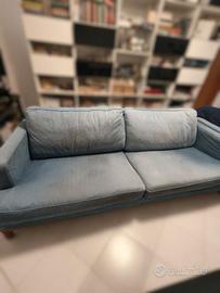 coppia divani 2 + 3 posti - misure 165x85 220x85