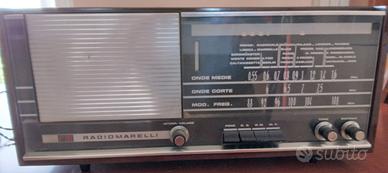 RADIO MARELLI FINE ANNI '50 ANTIQUARIATO Usato Ecc