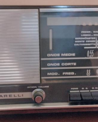 RADIO MARELLI FINE ANNI '50 ANTIQUARIATO Usato Ecc
