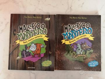 Lotto 2 libri per bambini Malefico Maniero