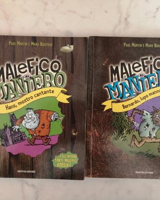 Lotto 2 libri per bambini Malefico Maniero