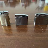 Tre accendini vintage da collezione