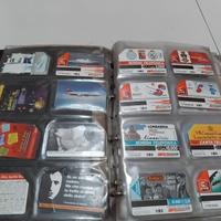 200 Schede Telefoniche Vintage +Album 