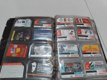 200 Schede Telefoniche Vintage +Album 