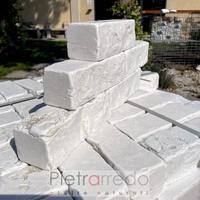 Bordure per aiuole in marmo bianco