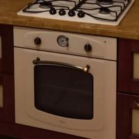 piano cottura gas piu forno ventilato whirpool