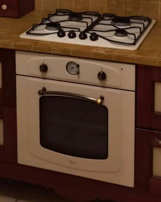 piano cottura gas piu forno ventilato whirpool