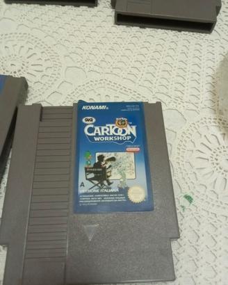 Tiny Toon Cartoon Workshop Nintendo 8 bit