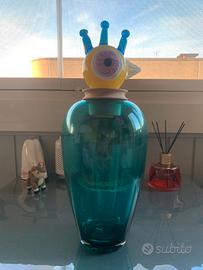 LEONARDO –   "Vaso Papageno" Parrot Peppe Blue