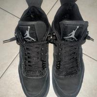 Jordan 4, black cat, taglia 44