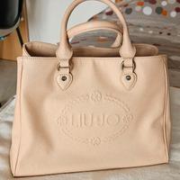 Borsa Liu Jo tote bag rosa chiaro