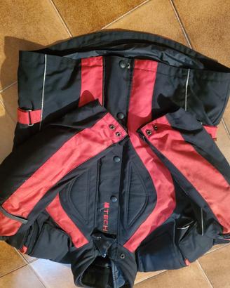 Giacca moto uomo con imbottitura staccabile M Tec