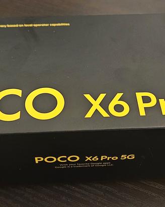 Smartphone Xiaomi Poco X6 Pro 5G  256GB come nuovo