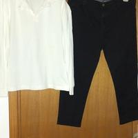 pantaloni elasticizzati maglia donna tg 56 Kappa 