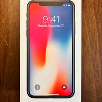 IPhone 10 -X-  cellulare con confezione originale