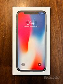IPhone 10 -X-  cellulare con confezione originale