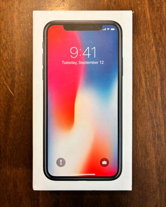 IPhone 10 -X-  cellulare con confezione originale