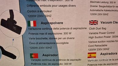 aspirapolvere 