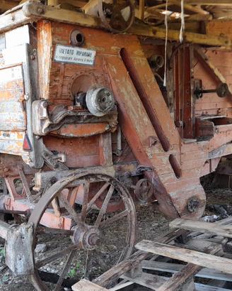 ANTICA TREBBIA IN LEGNO ANNI  50/60