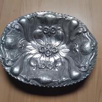Vassoio vintage marca Farim argento 1000