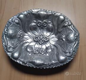 Vassoio vintage marca Farim argento 1000
