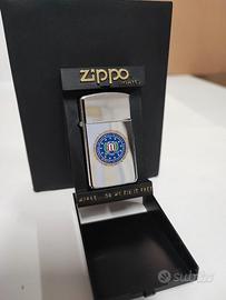Accendino Vintage "Zippo" stemma F.B.I.