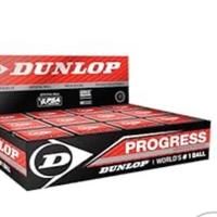 Palline da squash dunlop progress nuove nere